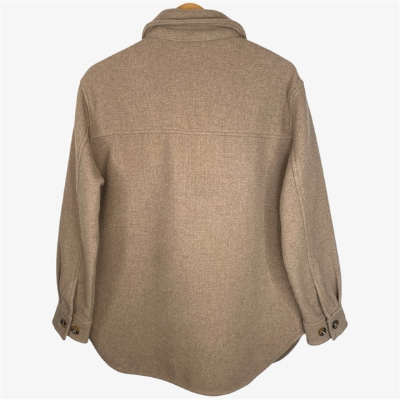 Noa Tan Shacket size:  M - Picture 3 of 4